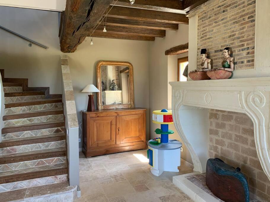 Maison De Charme En Pleine Nature Saint-Germain-des-Grois Экстерьер фото